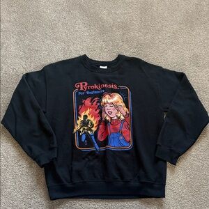 Wicked Clothes Pyro Crewneck Sweatshirt M